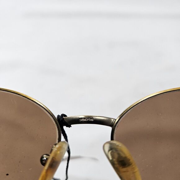 Vintage Fendi Tortoise Shell Rounded Sunglasses FS 149 Unisex Brown Frame Shades - Picture 14 of 15